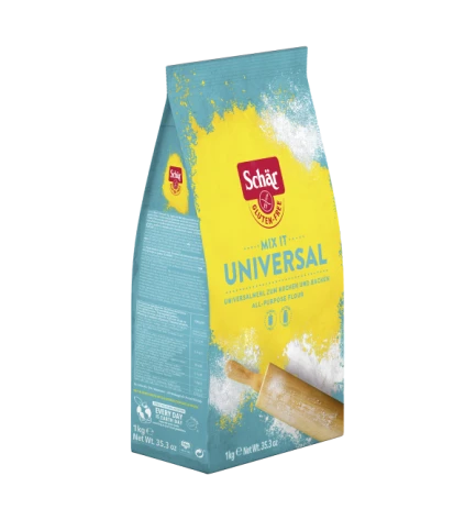 Борошно без глютену універсальне Mix It Universal, Schar, 1 кг, Італія