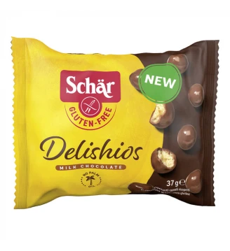 Шоколадні безглютенові кульки Delishios, Dr.Schar, 37 г
