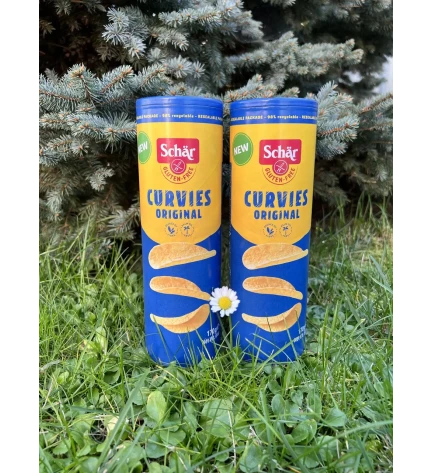 Чіпси без глютену Curvies Original, Schar, 170 г