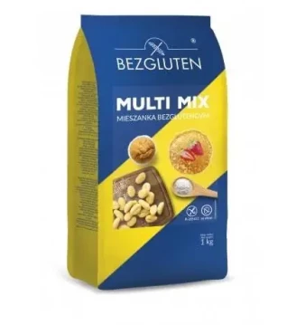 Борошно без глютену Multi Mix, Bezgluten, 1 кг