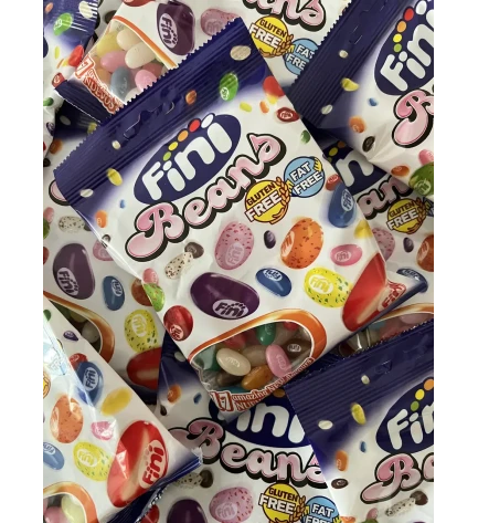 Желейні цукерки без глютену Fini Beans, Fini, 85 г