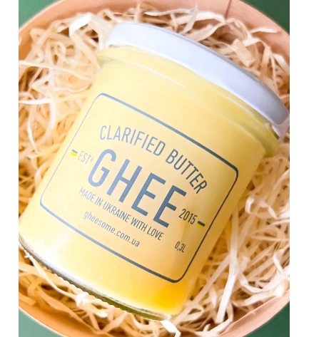 Топлене масло GHEE без лактози, Gheesome, Україна, 500 мл