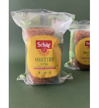 Хліб без глютену темний зерновий Maestro Vital, Schar, 350 г