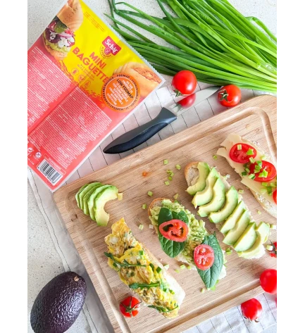 Міні багети без глютену та лактози , Schar, 150 г