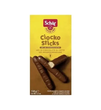 Палички в шоколаді без глютену Ciocko Sticks, Schar, 150 г