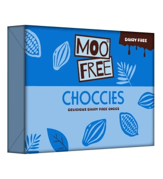 Шоколадні цукерки асорті без глютену та молока, Moofree, 120 г, Великобританія