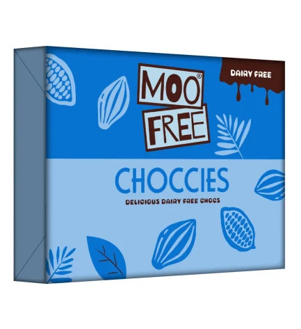 Шоколадні цукерки асорті без глютену та молока, Moofree, 120 г, Великобританія
