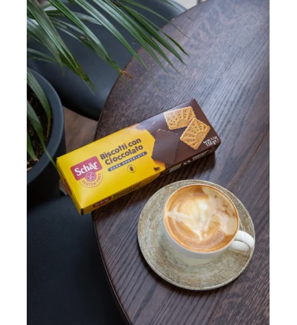 Печиво без глютену Biscotti Con Cioccolato, Schar, Італія, 150 г