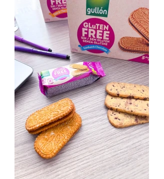 Вівсяне печиво з шоколадними крихтами Gullon Oats & Choc Chips, Іспанія, 220 г