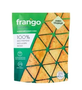 Снек без глютену з зеленою цибулею Frango, 40г, Україна