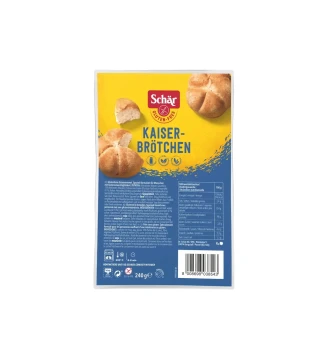 Булочки у вигляді квітки Kaiserbrotchen без глютену, Schar, Італія, 240 г