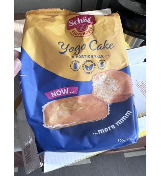 Булочки без глютену на основі йогурту Yogo Cake, Schar, 165 г , Італія