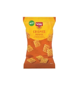 Хрустики Crispies paprika без глютену Schar, 100 г, Італія