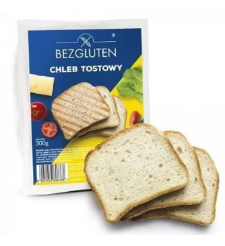 Безглютеновий хліб тостовий, Bezgluten,Польща, 300 г