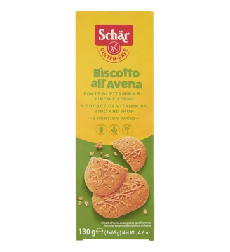 Печиво вівсяне без глютену Avena, Schar, 130 г , Італія
