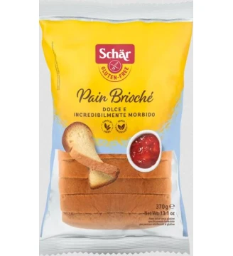 Хліб солодкий без глютену Pain Brioche, Schar, 370 г