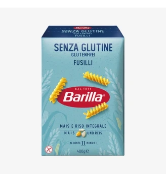 Макарони без глютену спіральки Fusilli, Barilla, 400 г