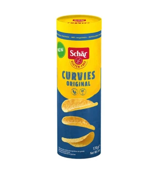 Чіпси без глютену Curvies Original, Schar, 170 г