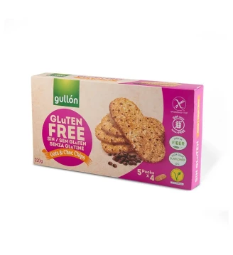 Вівсяне печиво з шоколадними крихтами Gullon Oats & Choc Chips, Іспанія, 220 г