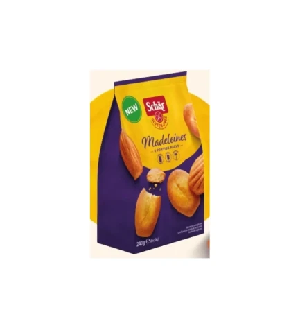 Печиво без глютену та лактози Madeleines, Schar, 240 г