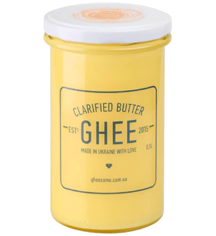 Топлене масло GHEE без лактози, Gheesome, Україна, 500 мл