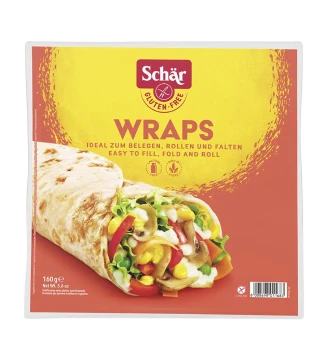 Лаваш без глютену Wraps Schar, Італія, 160 г