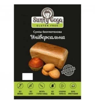 Борошно універсальне без глютену, Sunny Goga, 860 г,Україна