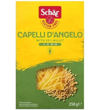Макарони без глютену тонка нитка Capelli D'angelo, Dr.Schar, Італія, 250 г